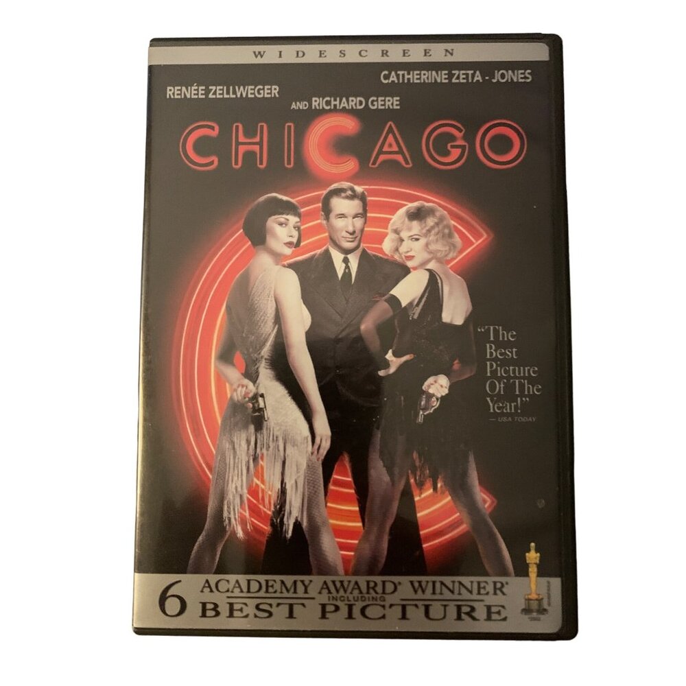 Chicago (DVD, Widescreen) Renée Zellweger Catherine Zeta-Jones Musical